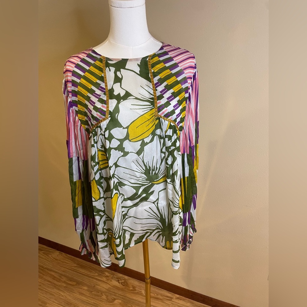 Whimsical Floral Women's Top